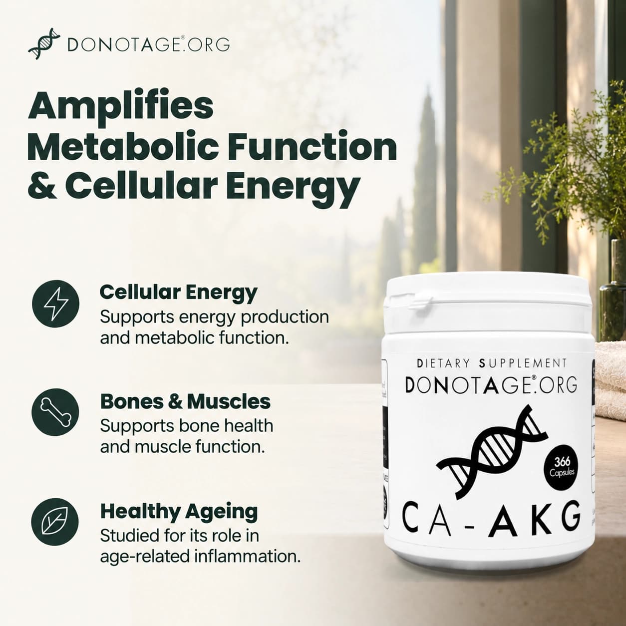 Ca-AKG Supplement, View 2