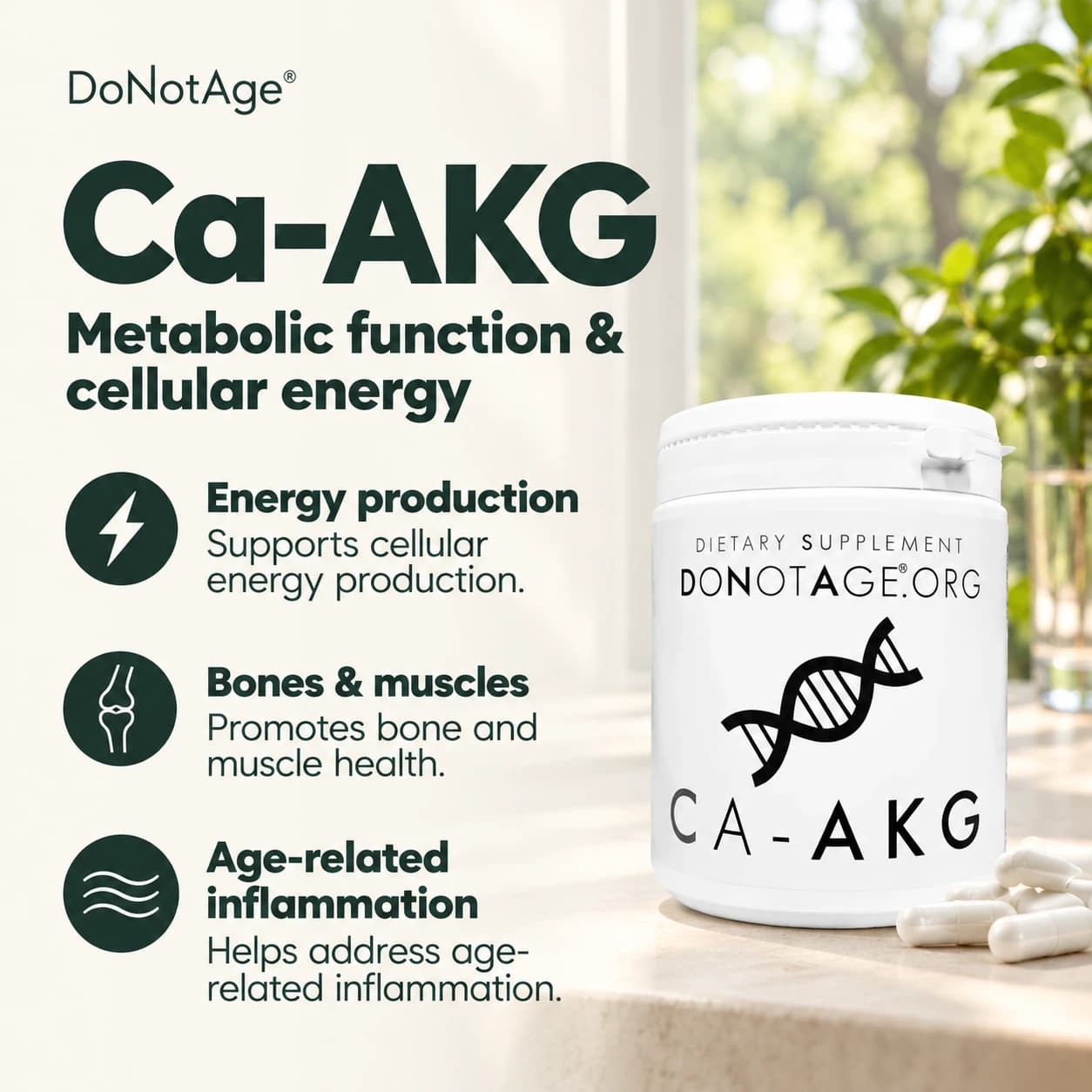 Ca-AKG Supplement, View 5