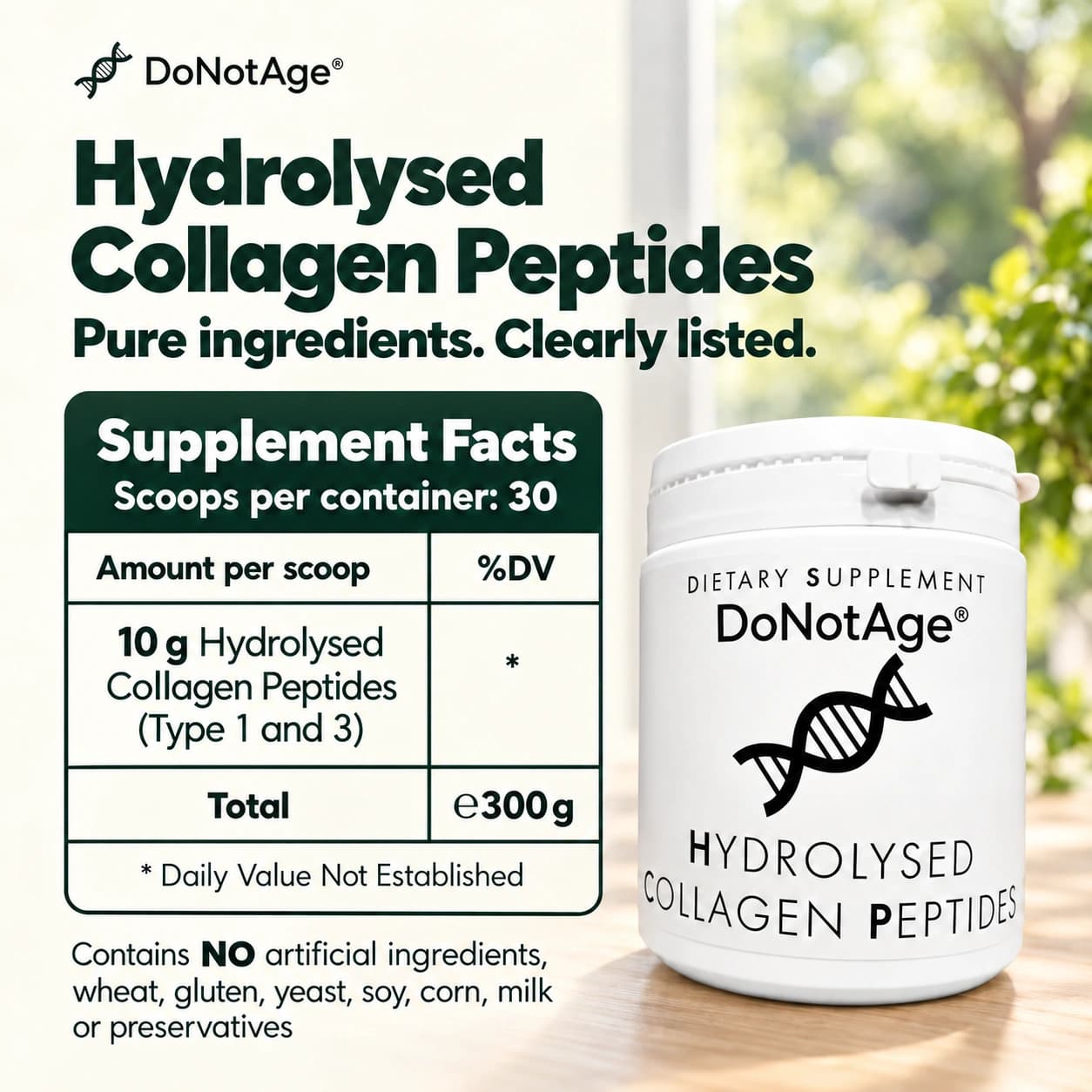 Hydrolysed Collagen Peptides, View 7