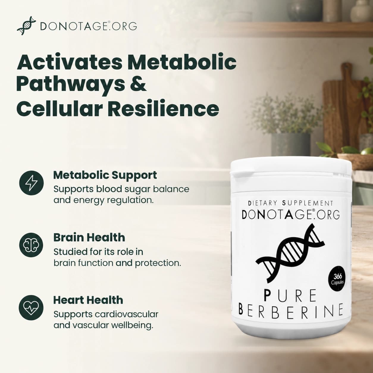 Pure Berberine Supplement, View 2