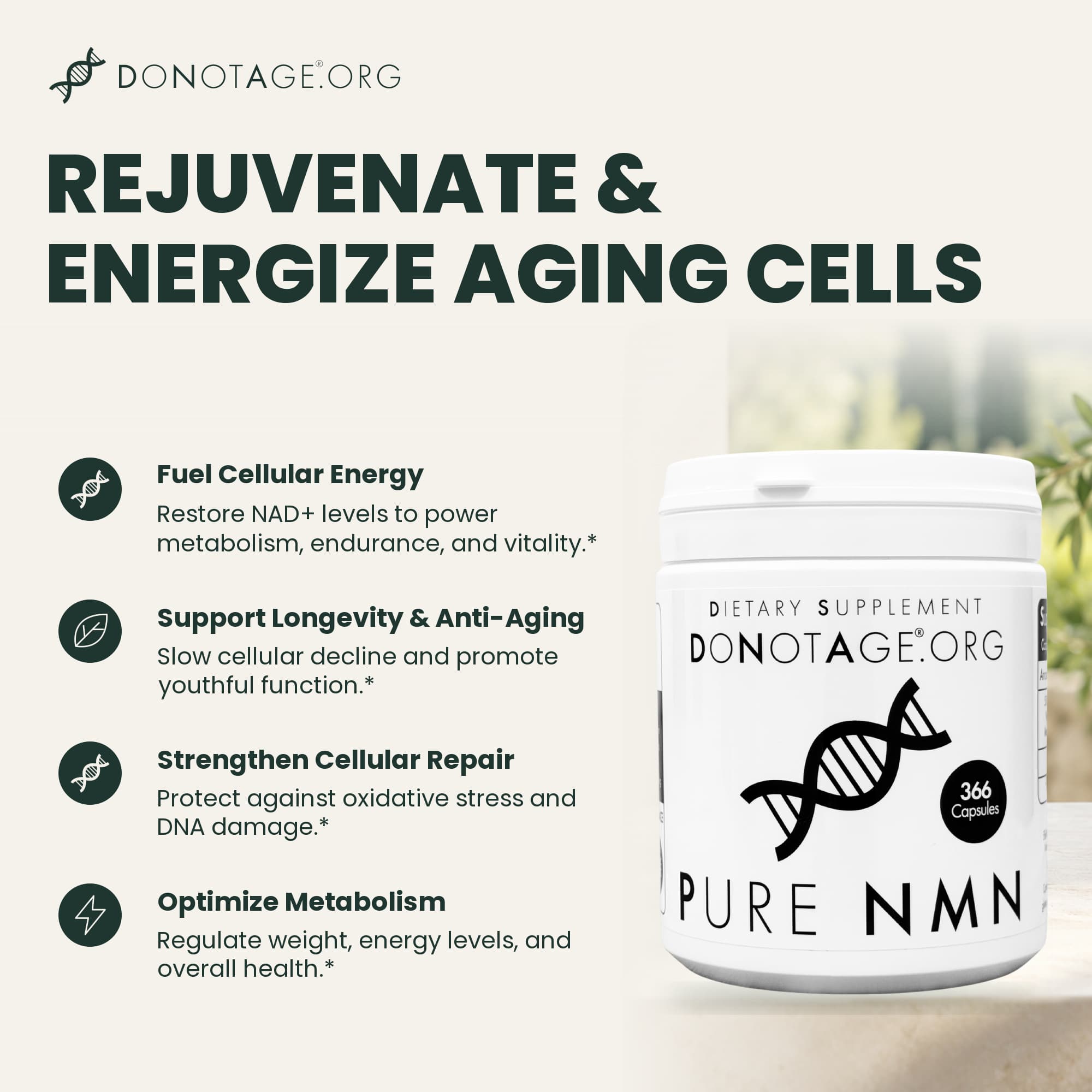Pure NMN Supplement, View 2