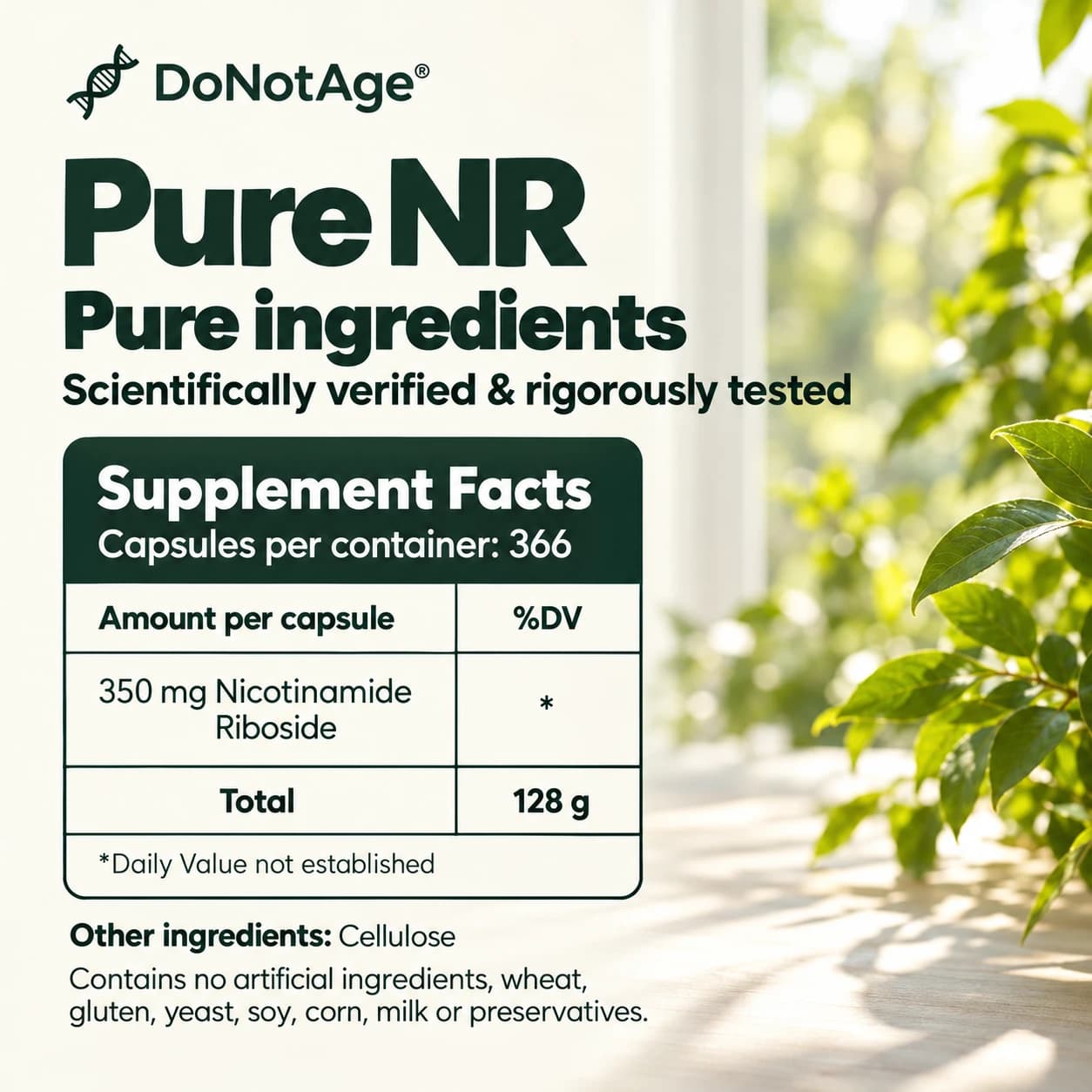 Pure NR Supplement, View 3