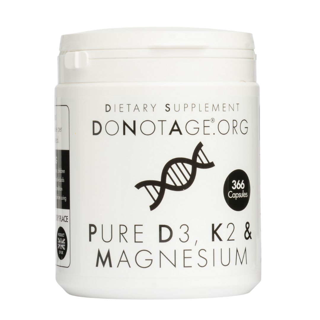 DoNotAge.org's Vitamin D3, K2 and Magnesium