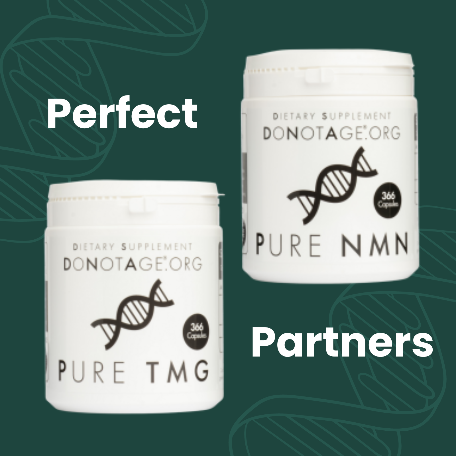 Pure NMN and Pure TMG - Perfect Partners