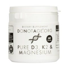 Pure Vitamin D3, K2 & Magnesium – One Time Purchase